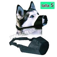 Bozal de nylon para Perro - Perros talla 5